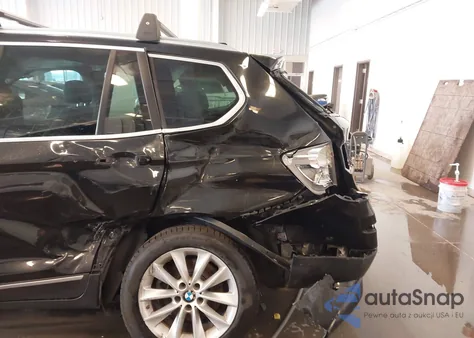 2014 BMW X3 xDrive28I z USA, uszkodzony, nr VIN 5UXWX9C53E0D22092